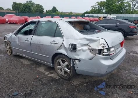 2003 Honda Accord 2.4 Ex z USA, uszkodzony, nr VIN 1HGCM56663A109525